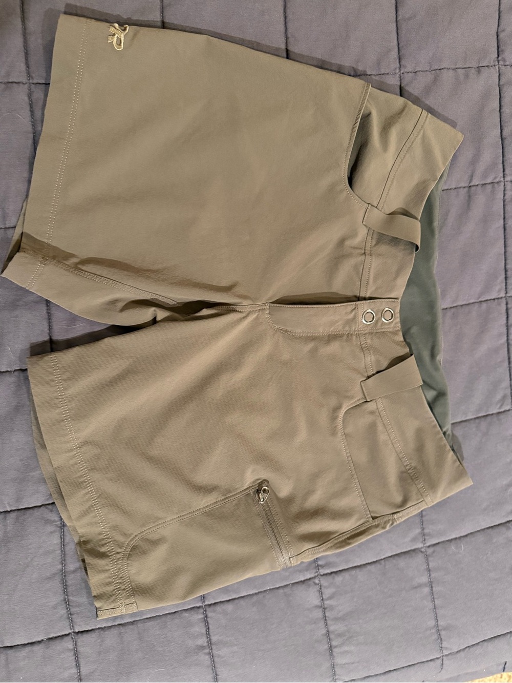 Outdoor Research women's hiking/adventure Shorts - Olive Green